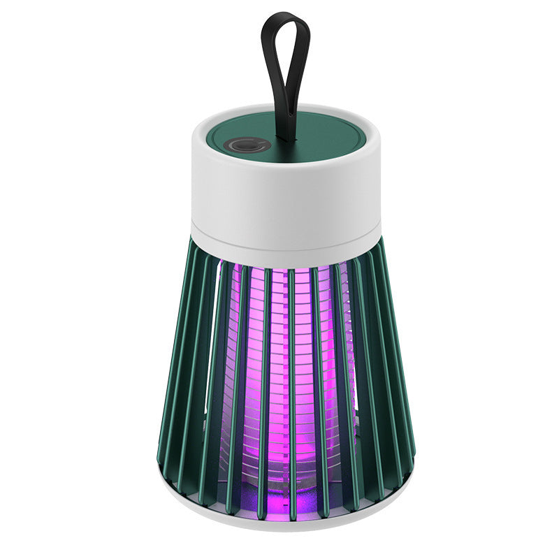 Mosquito eléctrico físico, luz violeta, trampa para mosquitos, portátil, para exteriores, dormitorio, recargable por USB