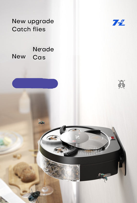 Lámpara matamoscas inalámbrica para restaurante, para interiores, de pared, para atrapar moscas