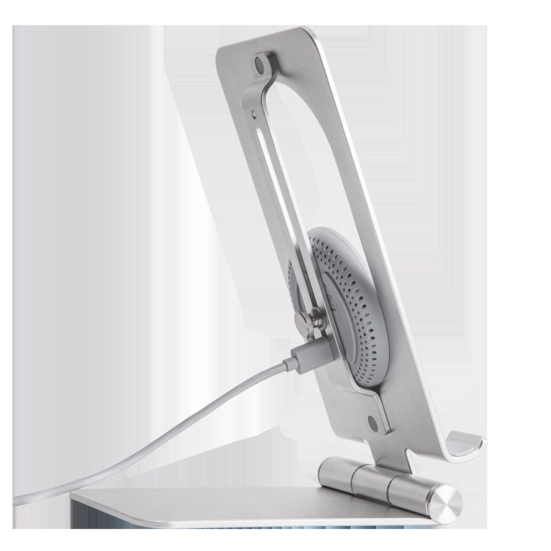Receptor de carga inalámbrica, soporte de carga rápida, soporte portátil plegable