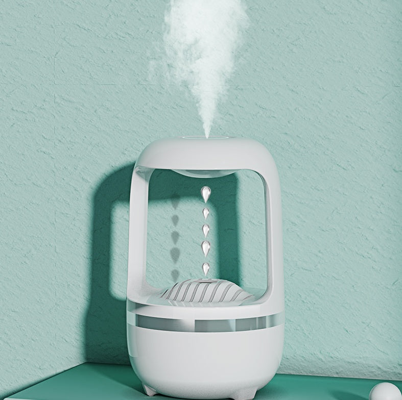 Humidificador antigravedad con reflujo de gotas de agua, máquina de aromaterapia de gran capacidad para oficina y dormitorio, silencioso, con niebla densa y pulverizador doméstico.