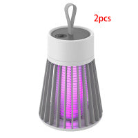 Mosquito eléctrico físico, luz violeta, trampa para mosquitos, portátil, para exteriores, dormitorio, recargable por USB