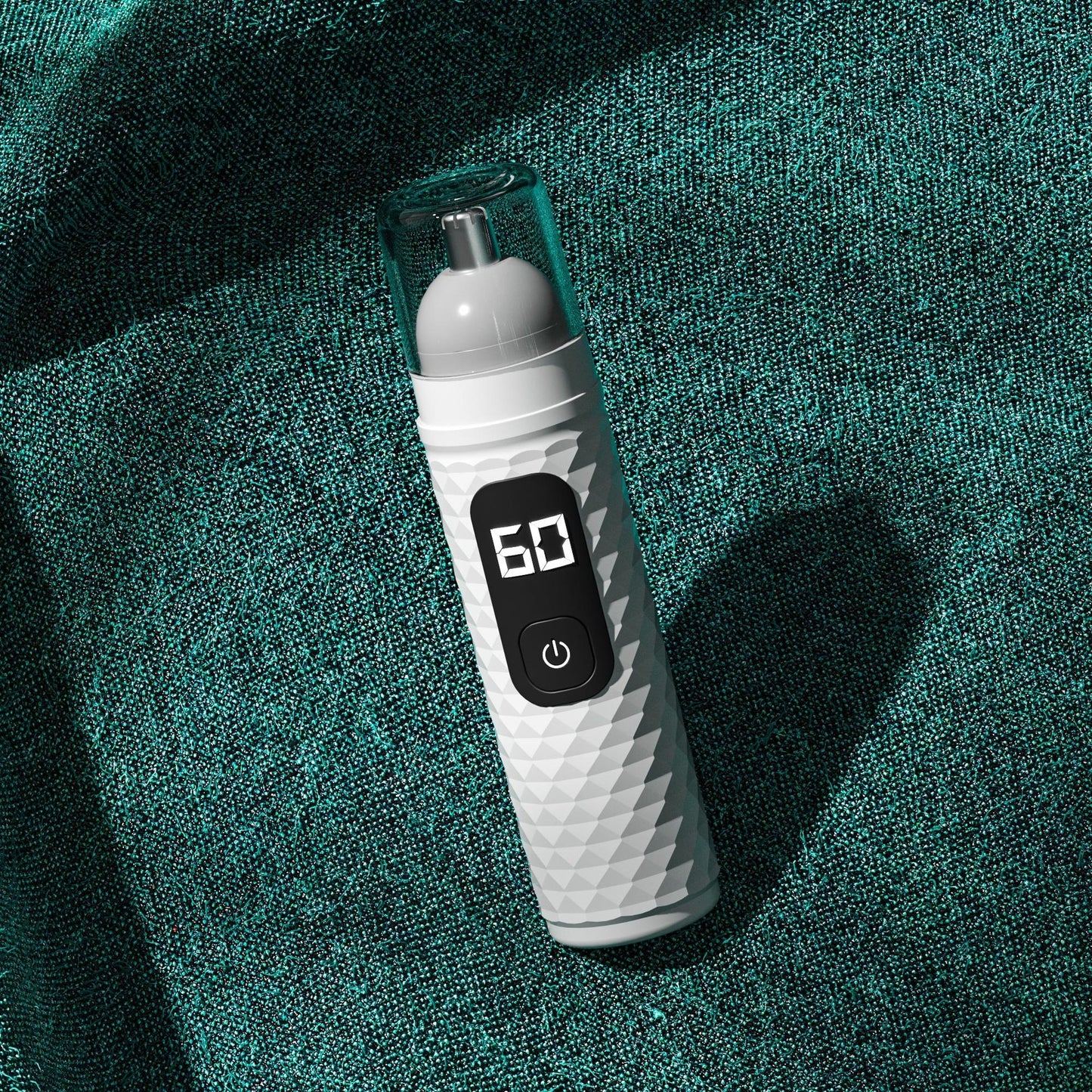 Recortador de vello nasal eléctrico para hombres, recargable, para limpieza nasal