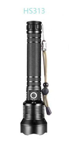 Linterna LED USB potente XHP70.2