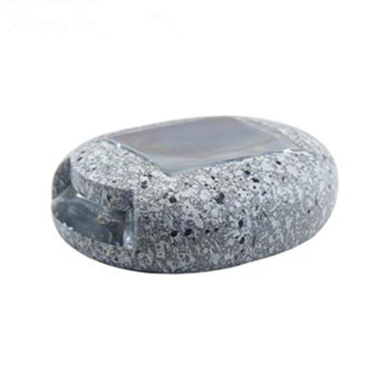 Lámpara solar impermeable para exteriores, adoquín decorativo para jardín.