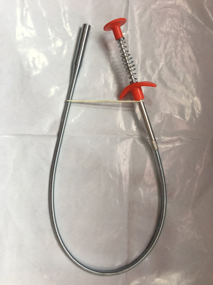 Draga de alcantarillado de 60 cm, herramienta de dragado de tuberías con resorte, aparatos de cocina.