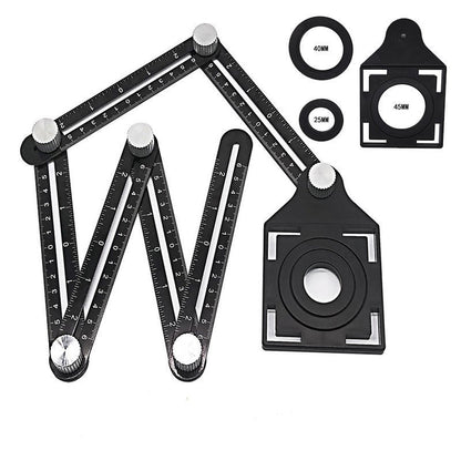 Ceramic tile opening locator