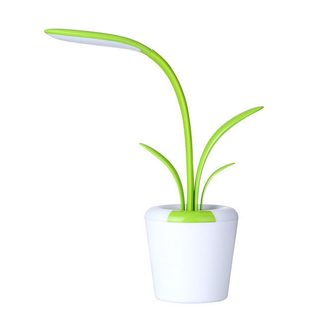 Lámpara de escritorio moderna con protección ocular USB, LED, para sala de estar, dormitorio, mesas auxiliares y oficina.