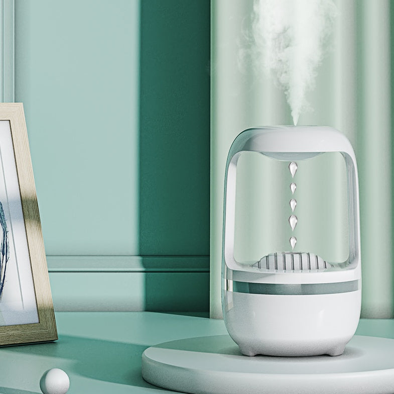 Humidificador antigravedad con reflujo de gotas de agua, máquina de aromaterapia de gran capacidad para oficina y dormitorio, silencioso, con niebla densa y pulverizador doméstico.