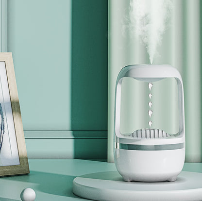 Humidificador antigravedad con reflujo de gotas de agua, máquina de aromaterapia de gran capacidad para oficina y dormitorio, silencioso, con niebla densa y pulverizador doméstico.