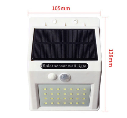 Luz del sensor solar