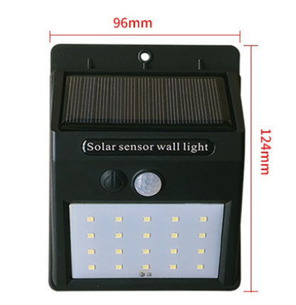Luz del sensor solar