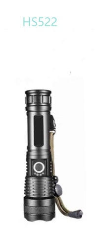 Linterna LED USB potente XHP70.2
