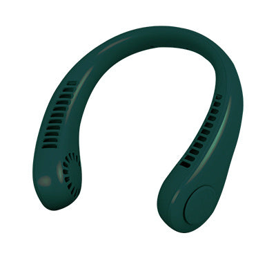 Ventilador de cuello colgante ventilador portátil de refrigeración USB sin hojas 360 grados de banda para el cuello 78 salidas de aire envolvente 4000Mah recargable