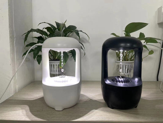 Humidificador antigravedad con reflujo de gotas de agua, máquina de aromaterapia de gran capacidad para oficina y dormitorio, silencioso, con niebla densa y pulverizador doméstico.