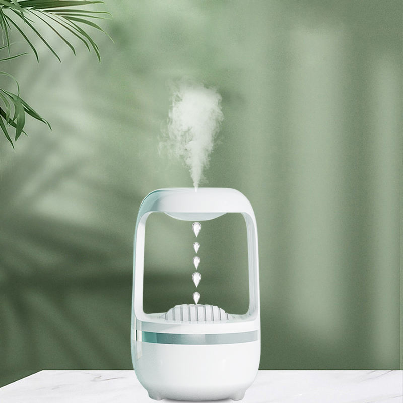 Humidificador antigravedad con reflujo de gotas de agua, máquina de aromaterapia de gran capacidad para oficina y dormitorio, silencioso, con niebla densa y pulverizador doméstico.