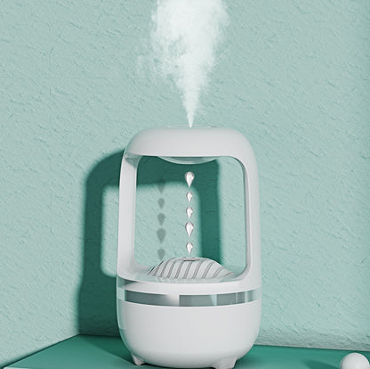 Humidificador antigravedad con reflujo de gotas de agua, máquina de aromaterapia de gran capacidad para oficina y dormitorio, silencioso, con niebla densa y pulverizador doméstico.