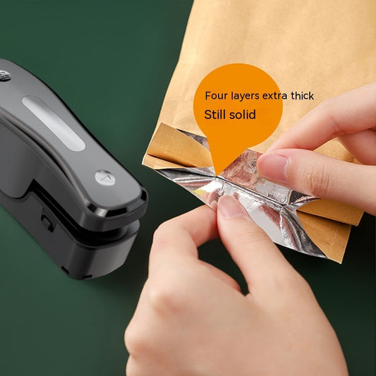 Mini máquina selladora recargable USB pequeña, aparatos portátiles de cocina