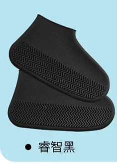 Fundas reutilizables impermeables para zapatos de lluvia, antideslizantes, de goma, antifricción, para caminar al aire libre y accesorios.