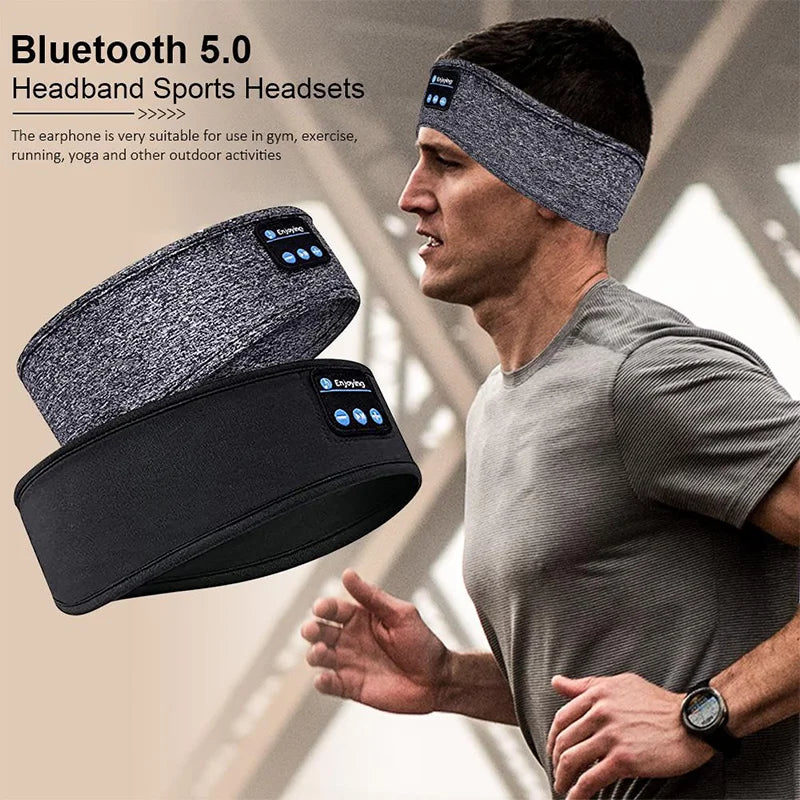Auriculares inalámbricos Bluetooth originales, diadema deportiva para dormir, antifaz para los ojos, auriculares Bluetooth Air Pro, auriculares inalámbricos.