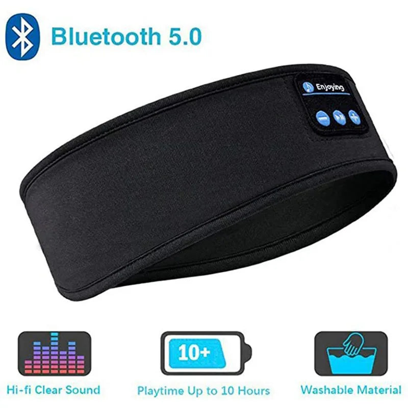 Auriculares inalámbricos Bluetooth originales, diadema deportiva para dormir, antifaz para los ojos, auriculares Bluetooth Air Pro, auriculares inalámbricos.