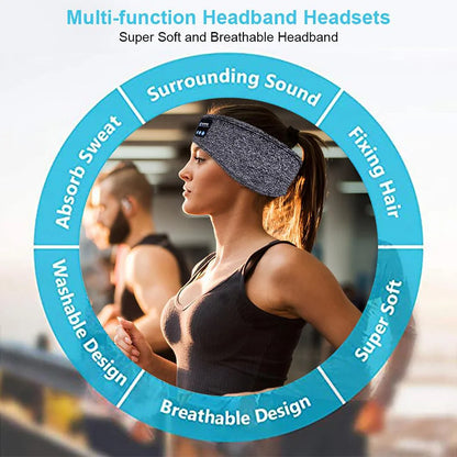 Auriculares inalámbricos Bluetooth originales, diadema deportiva para dormir, antifaz para los ojos, auriculares Bluetooth Air Pro, auriculares inalámbricos.
