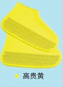 Fundas reutilizables impermeables para zapatos de lluvia, antideslizantes, de goma, antifricción, para caminar al aire libre y accesorios.