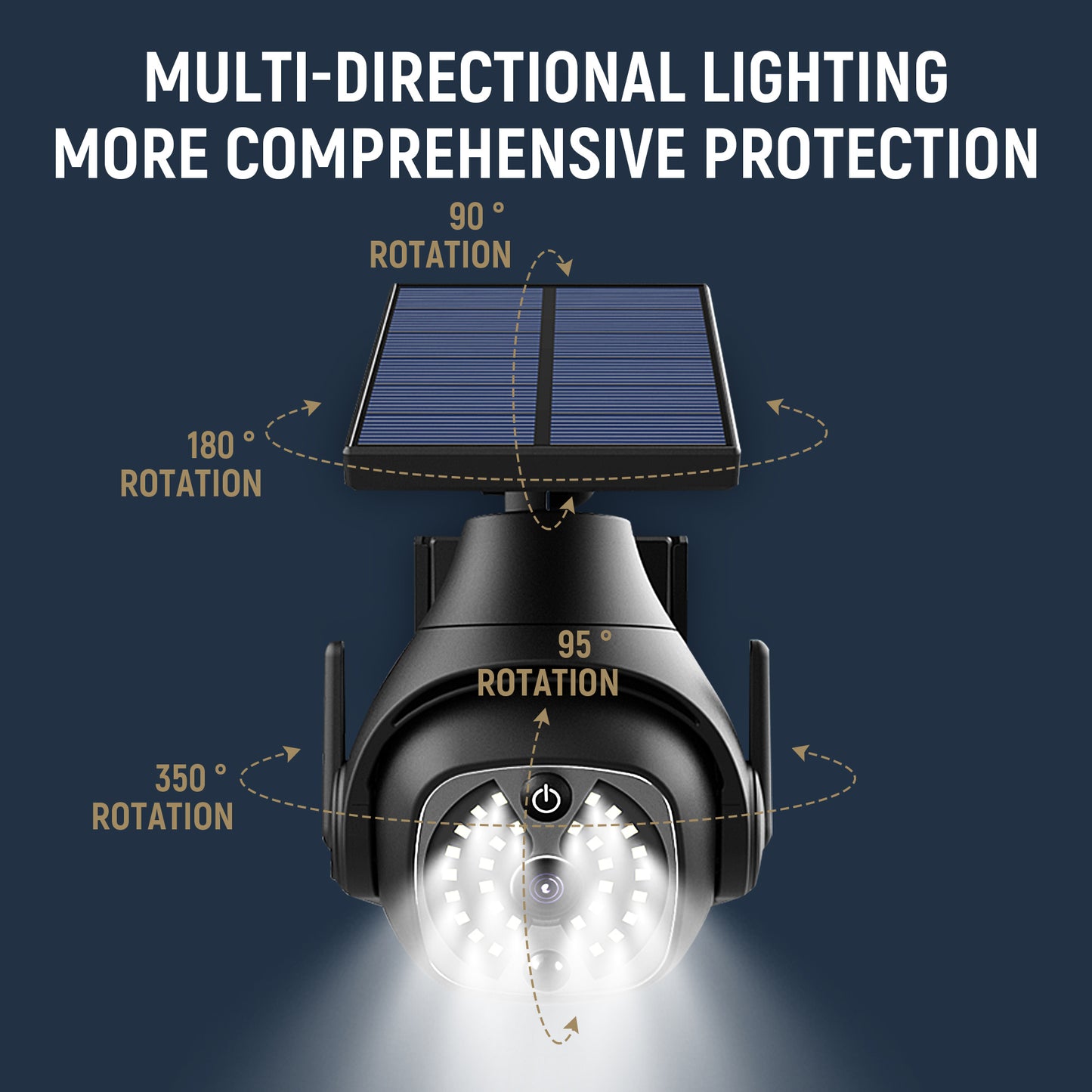 Luces solares para patio exterior, iluminación doméstica, luces con detección humana, farolas impermeables para exteriores, luces solares de pared para balcones