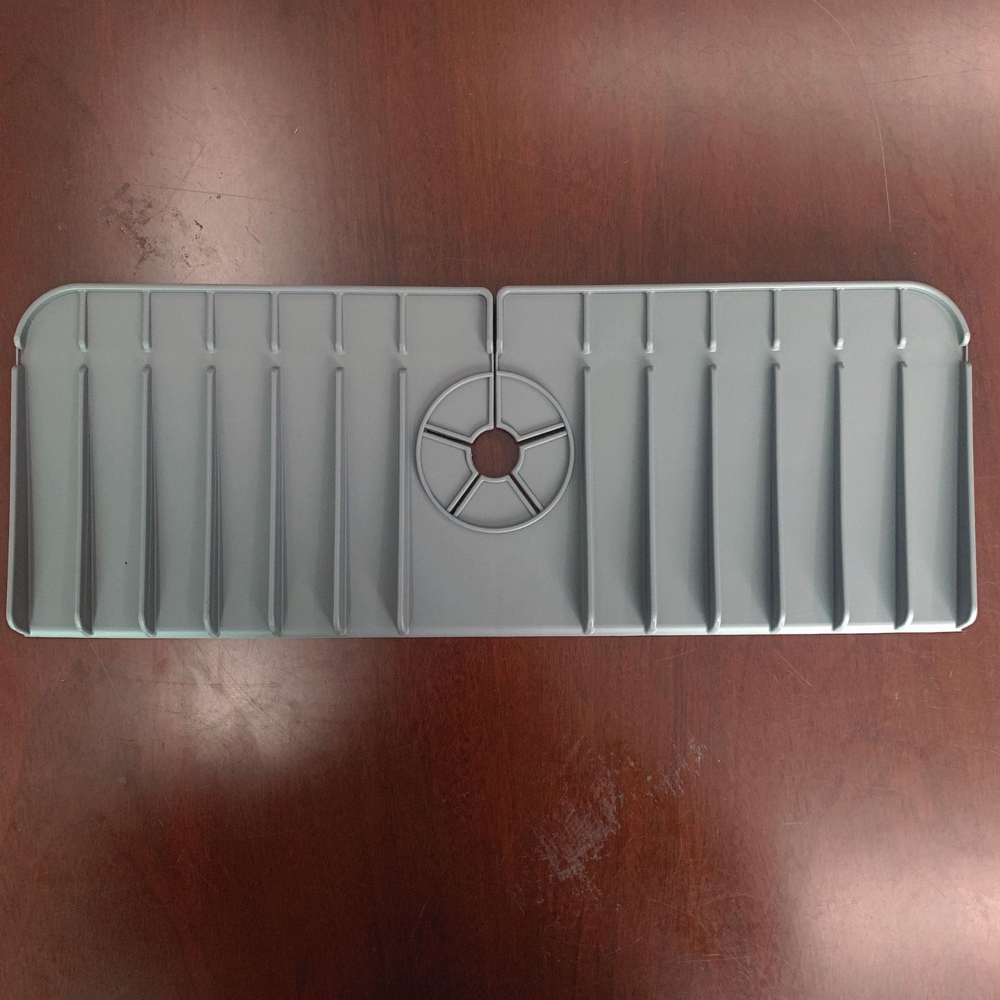 Alfombrilla absorbente de silicona para grifo de cocina, protector contra salpicaduras para fregadero, protector de encimera para baño y cocina.